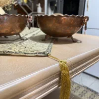 ظروف پزیرایی مسی ازکوچک ب بزرگ اصلااستفاده نشده