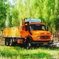 تریلرکفی ترانزیت چادری تریلرلبدار آماده باربری شما