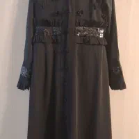 مانتو مشکی محرمی