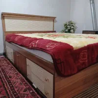 تخت دونفره ام دی اف بدون خوشخواب
