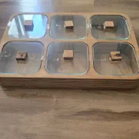 ظرف پذیرایی چوبی