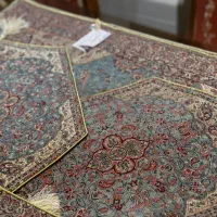 رومیزی ترمه  طلاکوب خجسته یزد