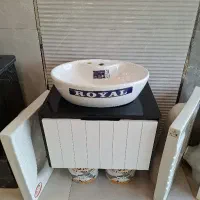 روشویی وفرنگی وشیرالات سنگ توالت وفلاشتانگ پروژهای