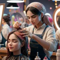 شاهکار رنگ مو، خلق زیبایی با دستانِ هنرمند