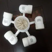 دو عدد لوستر ساده پنج شاخه