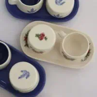 ست فنجون و نلبکی