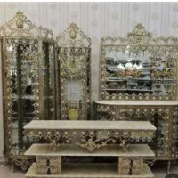 خریداروفروشنده آینه شمعدان لوستر وسایل برنجی برنزی