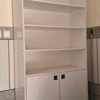 قفسه|کتابخانه، شلف، قفسههای دیواری|پیر بکران, |دیوار