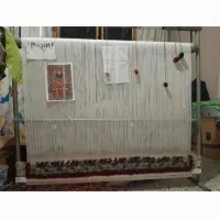 دارقالی نخ گیاهی همراه با نقشه