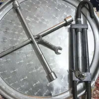 آچارچرخ چهارپر ژاپن وآچار تخت وقفل فرمون به پدال