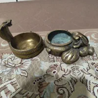 مجسمه برنز مار کبری و خرگوش
