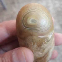 مهره سلیمانی بند انگشت پادشاه سنگی