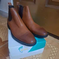 بوت مردانه تمام چرم