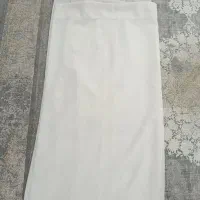پرده حریر سفیدپانچ