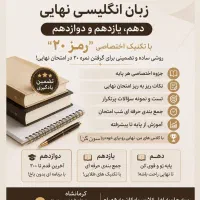 تدریس و مشاوره زبان تخصصی با تکنیک اختصاصی ۲۰ رمز