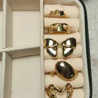 انواع گوشواره جفتی 200وانگشتر 200