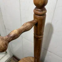 پایه گل چوبی