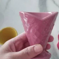 ست بستنی خوری رنگی
