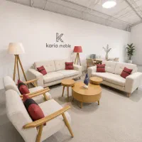 مبل مینیمال نایس دسته چوبی شرکتی