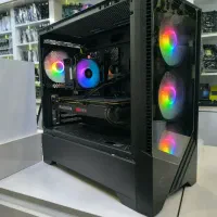 ست کامل گیمینگ RX 580 8GB + مانیتور 24 اینچ Dell