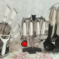 ست چاقو ابزارو کفگیرملاقه