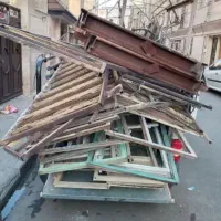 چهارچوب آهنی ضایعات میزصندلی یخچال ویترینی