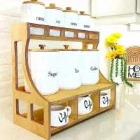 استند  چوبی جاقاشقی سینی    باکس گلدان