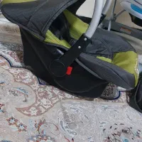 ست کامل کالسکه و کریر و روروئک وکیف بچه