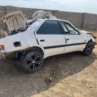 پژو تصادفی 405 slx tu5 مدل۹۷ چپی