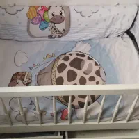 تخت کودک با تشک نو