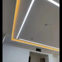 گچکاری سفید کاری  لاین نوری خط نوری ایسین تازیان