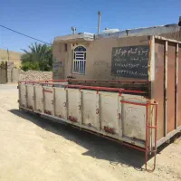 اتاق باری فلزی چوبی