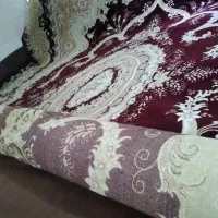 قالی ۱۲ متری زرشکی کرم