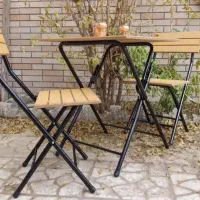 میز صندلی تاشو ۴نفره