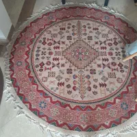فرش گرد  طرح گبه قطر یک ونیم متر