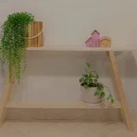 باکس، جعبه ،استند،گلدان  چوبی