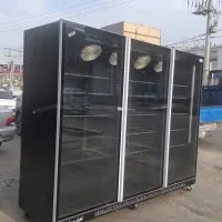 یخچال ۳در دو و نیم متری داخل و بیرون مشکی دانفوس