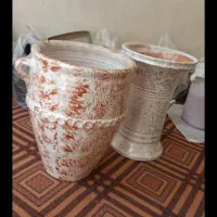 گلدان طرح دار
