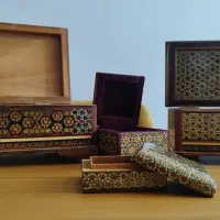جعبه‌های خاتم‌کاری