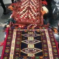 دو عدد کیف فرش دستباف
