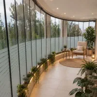 شیشه ای بالکنی تاشو ریلی میخوای ویدئو رو ببین ELIZ