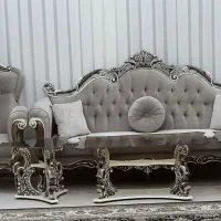 مبل کلاسیک چوب گردو
