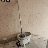سطل زمین شوی SPRING طی چرخشی پادری خاک انداز جارو