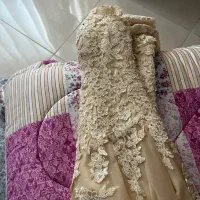 لباس عروس حنا وعقد سایز۴۲