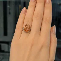 انگشتر نقره زنانه /نقره سرای ایما/