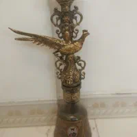 قلیون برنجی طاووسی
