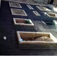 کارگر ساختمان اسکلت بتن