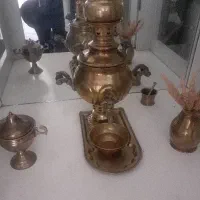 سماور برنزی یک نیم لیتری
