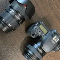 دوربین canon 90d / لنز 24-105 / لنز 85