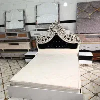 سرویس تخت و خواب دو نفره همراه باکس و 2پاتختی